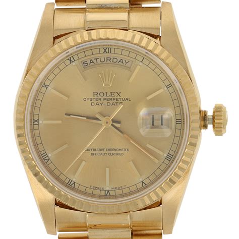 rolex day date 18238 ebay|Rolex Day-Date president 18238.